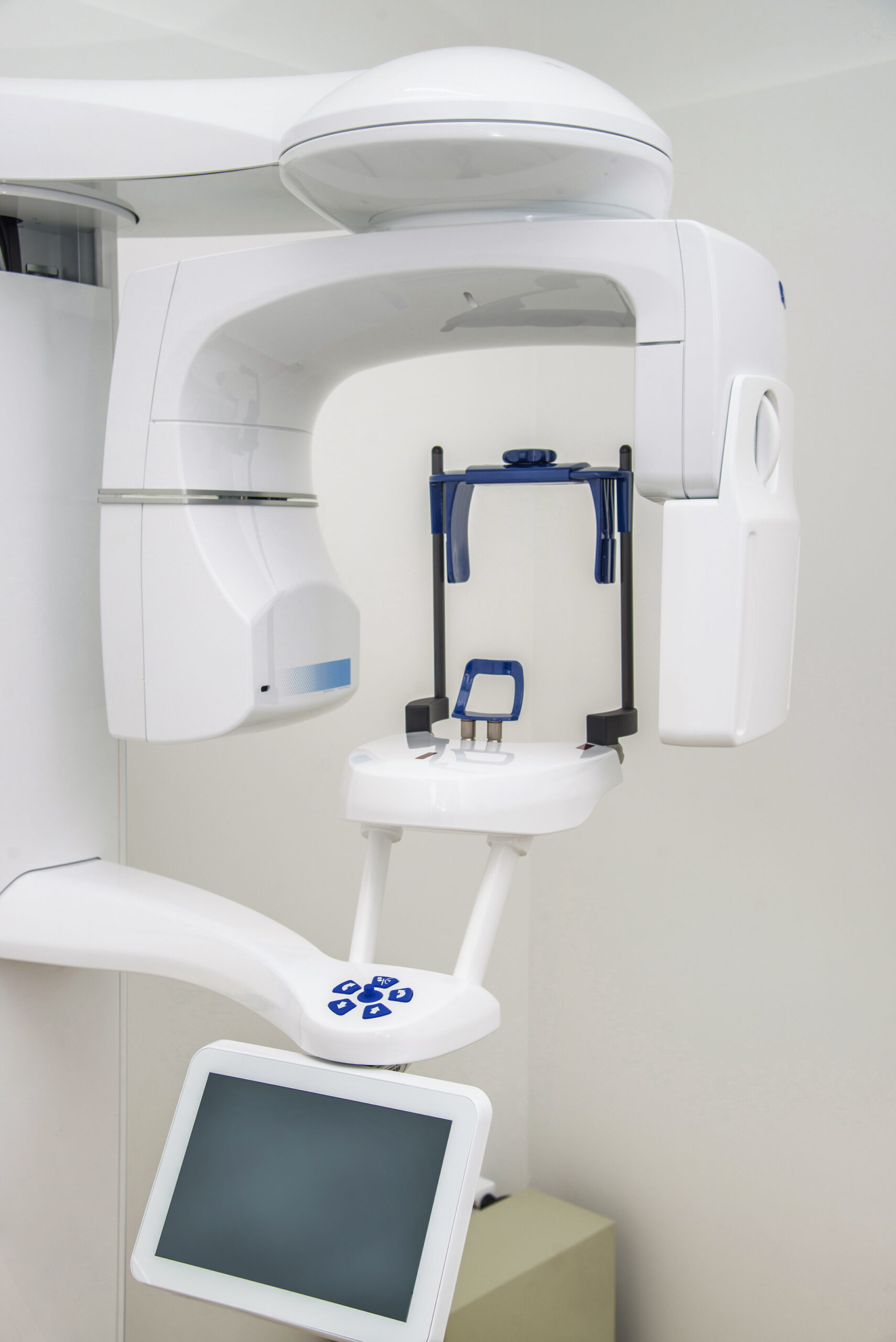 Modern Digital panoramic x-ray dental machine in dentistry.